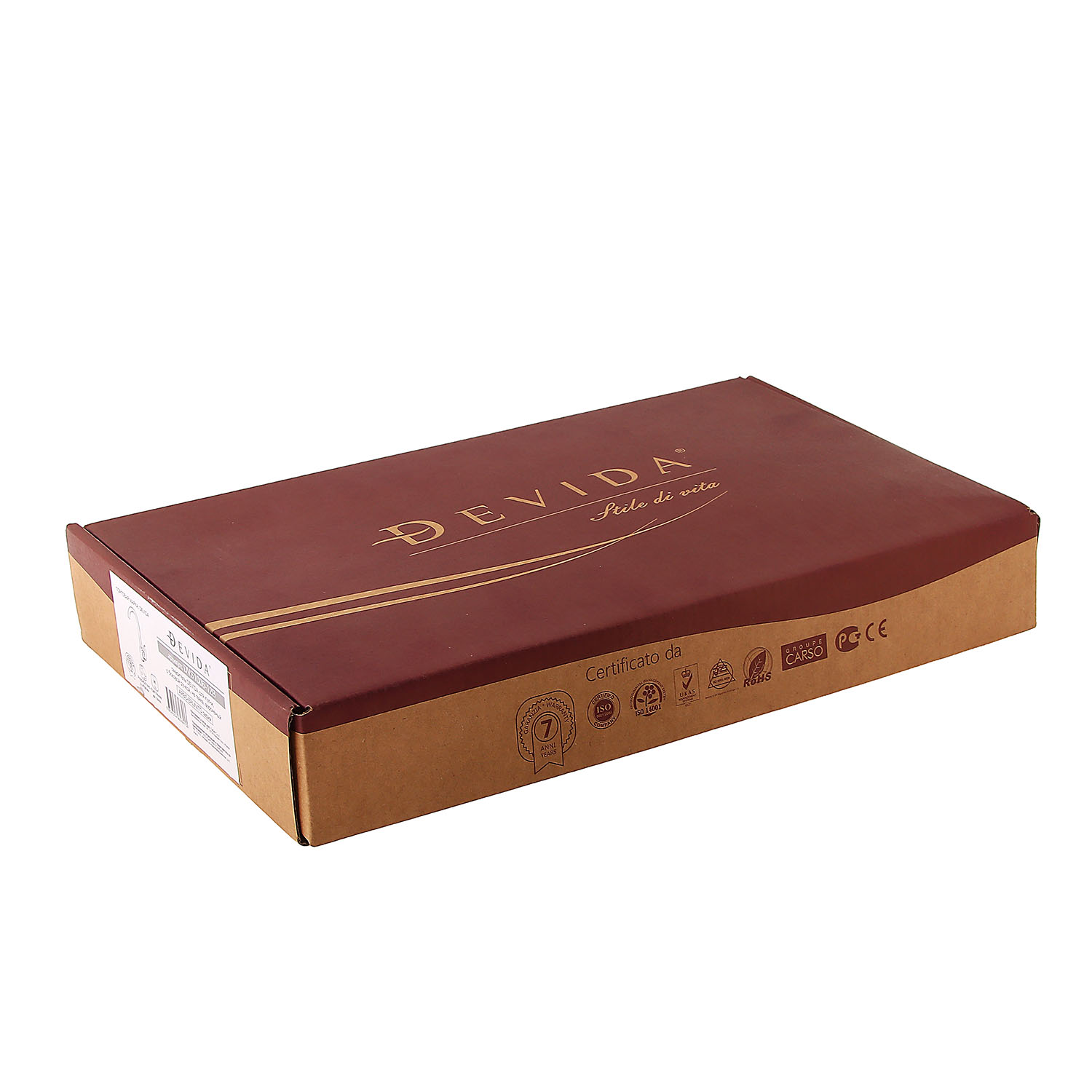 Смеситель для кухни DEVIDA коллекция ARBO-BRUNITO высокий излив DVS1006-12B *1/10