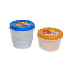 Банка для продуктов пластм. с закруч.кр. 0,7л арт.441 ("Полимербыт")