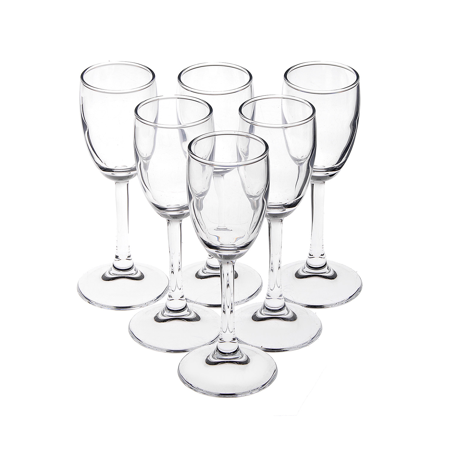 яяяНабор бокалов стекло "Империал плюс" 6шт 73мл  д/ликера 440043 (г.Бор) *1/8