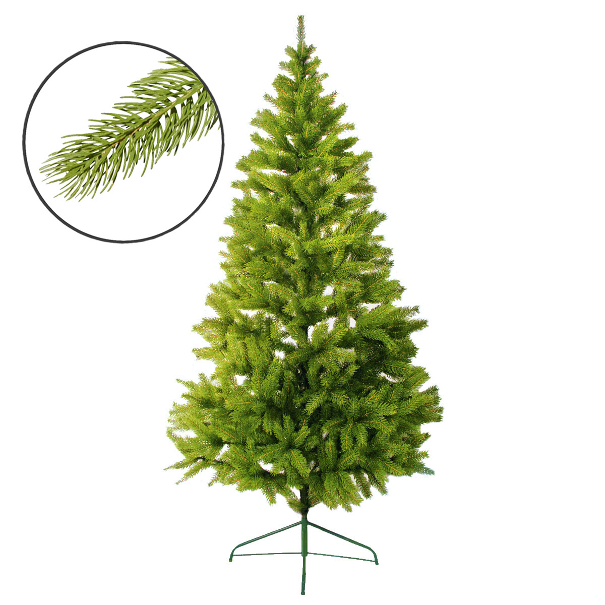 Елка искусственная Елки от Мишки «Кремлевская», 220 см, ПВХ, зеленый