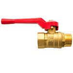 Кран шаровый 1/2" (Ø15) М/П ручка STI 11Б27п1 (463) *1/160