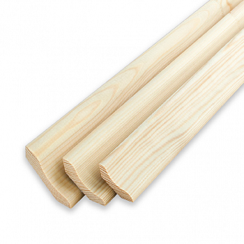 Плинтус гладкий ПГС-50 бессучковый сращенный L-2,2м Карпинск*10