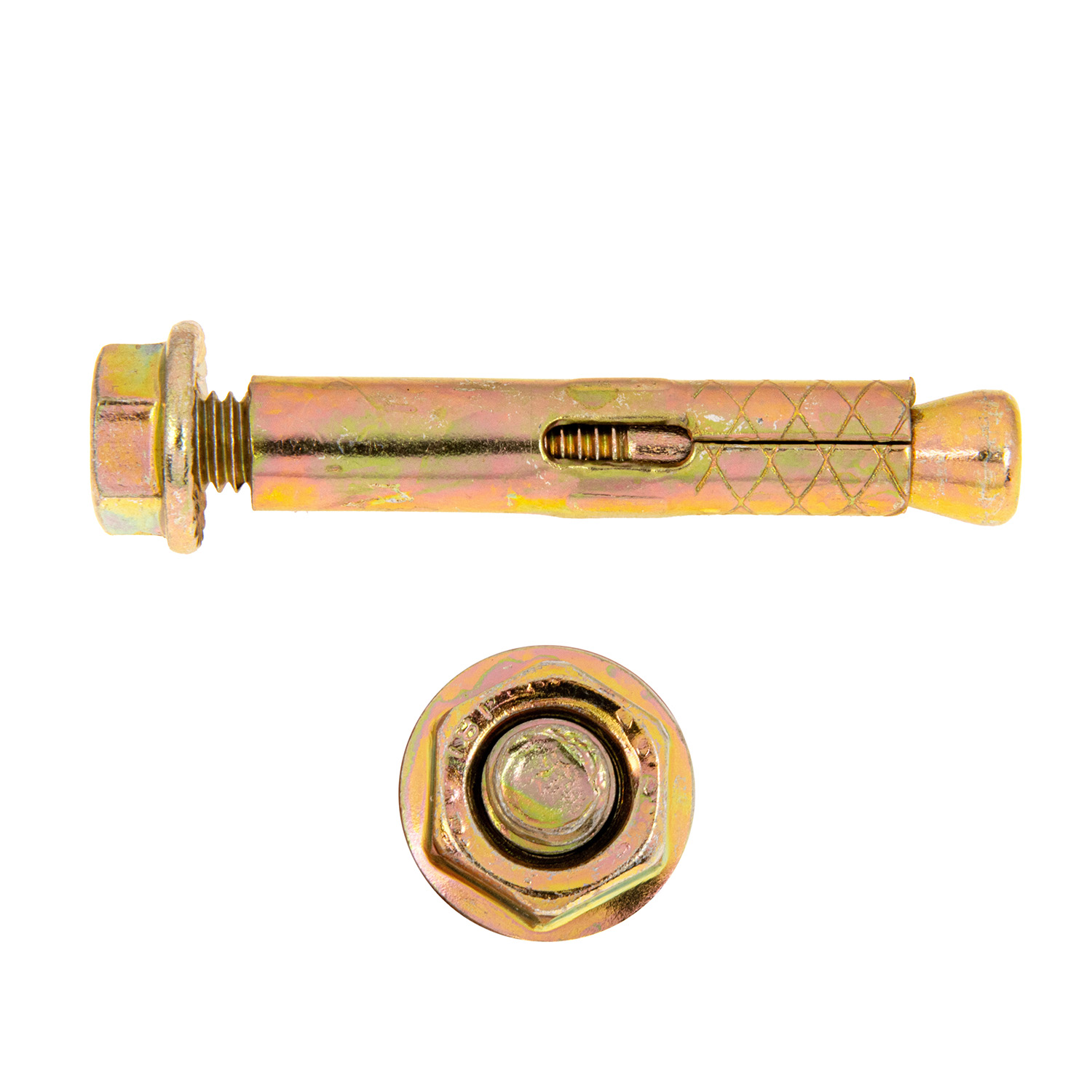 Анкер с гайкой 6,5х36 (2шт) пакет BROZEX *10/100