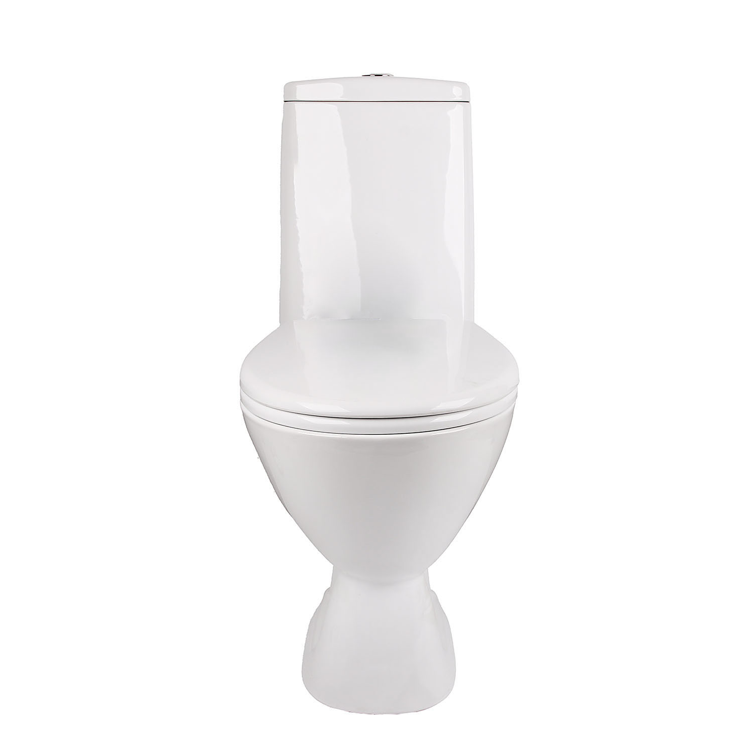 Унитаз-компакт Cersanit Just, косой выпуск, 2 режима, сиденье с микролифтом