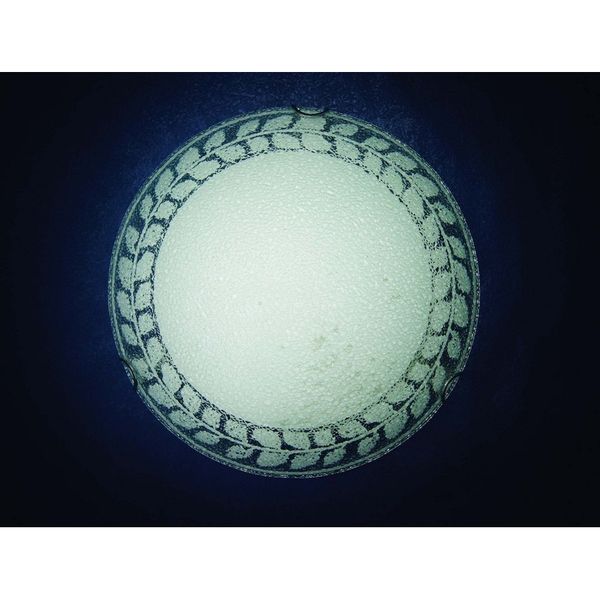 Светильник настенно-потолочный стекло FX3140/12'' Е27 60Вт (h=90, диам 300 ) 8кв.м.  VERNER LIG