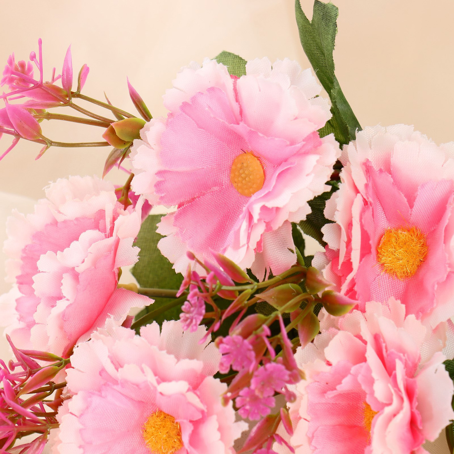 Букет искусственный «Циния изящная», 5×24 см, МИКС