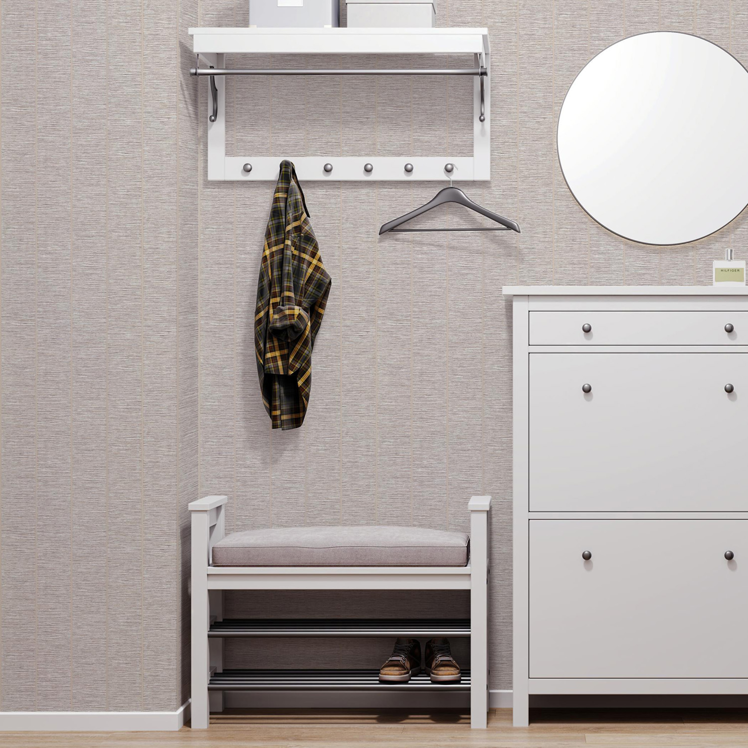 Обои винил "Палитра" Cool (коричн.) HC11065-28 0,53*10м *1/16