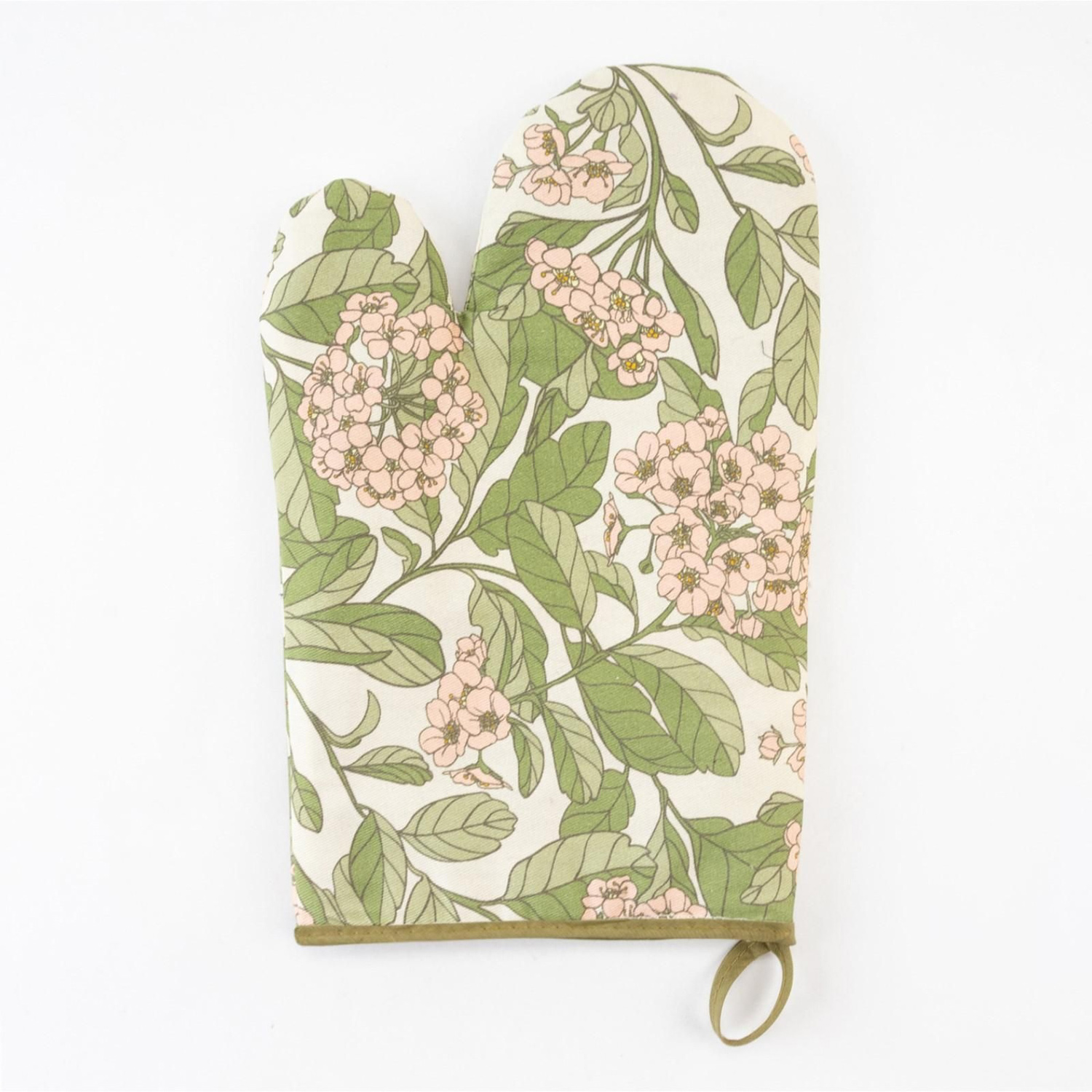 Варежка-прихватка 20*27см Spring garden саржа, 100% хлопок Этель *1