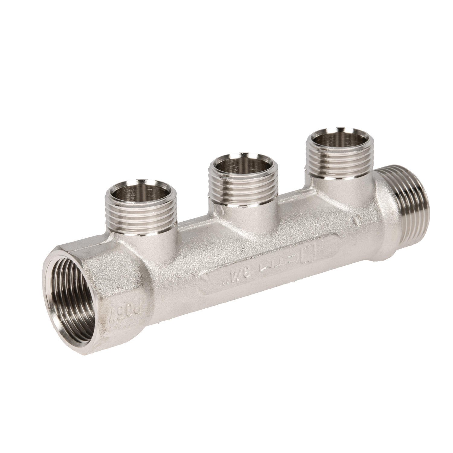 Коллектор СТМ, 3 выхода, 3/4"х1/2" Коллектор СТМ, 3 выхода, 3/4"х1/2"