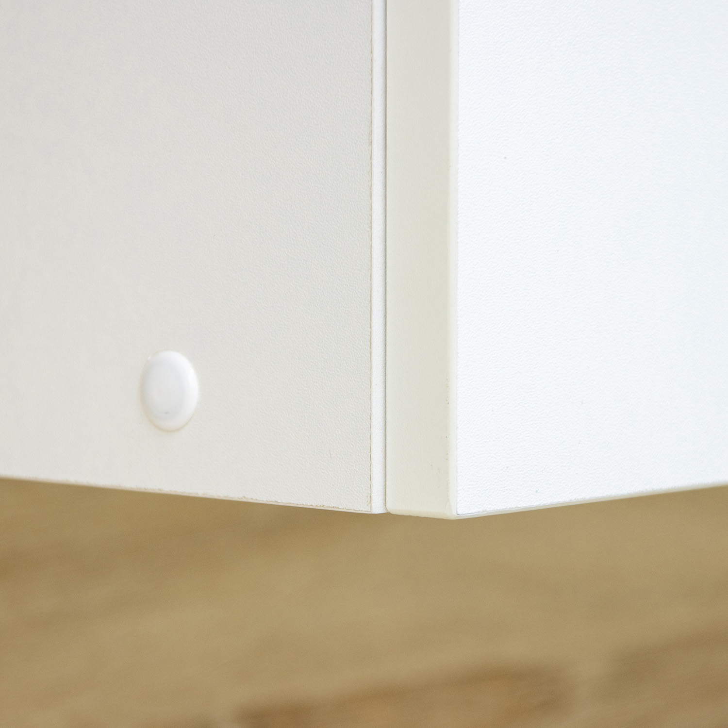 Шкаф навесной 800х676х290 мм BROZEX-WOOD Melissa, с двумя дверцами, белый