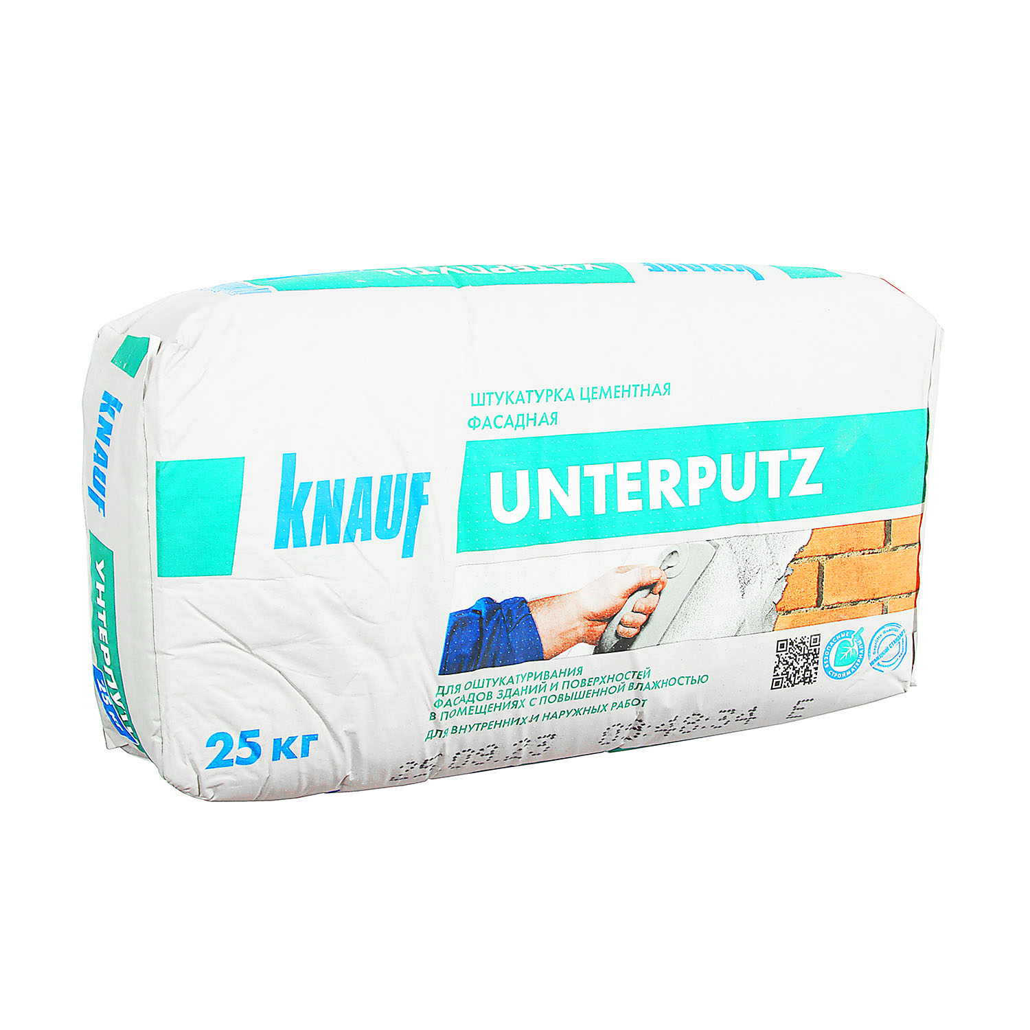 Штукатурка цементная KNAUF Unterputz, фасадная, 25 кг Штукатурка цементная KNAUF Unterputz, фасадная, 25 кг