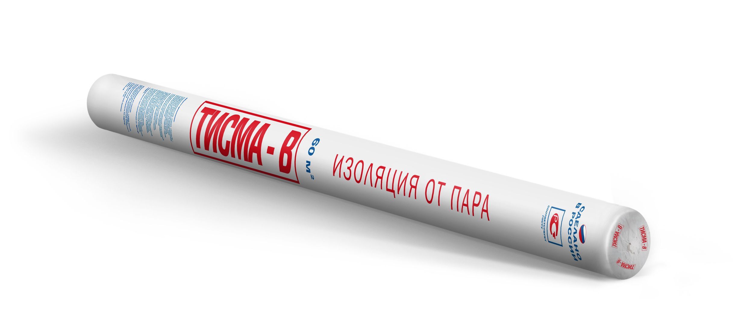 Мембрана пароизоляционная 60 м² ТИСМА B, 1.6 м