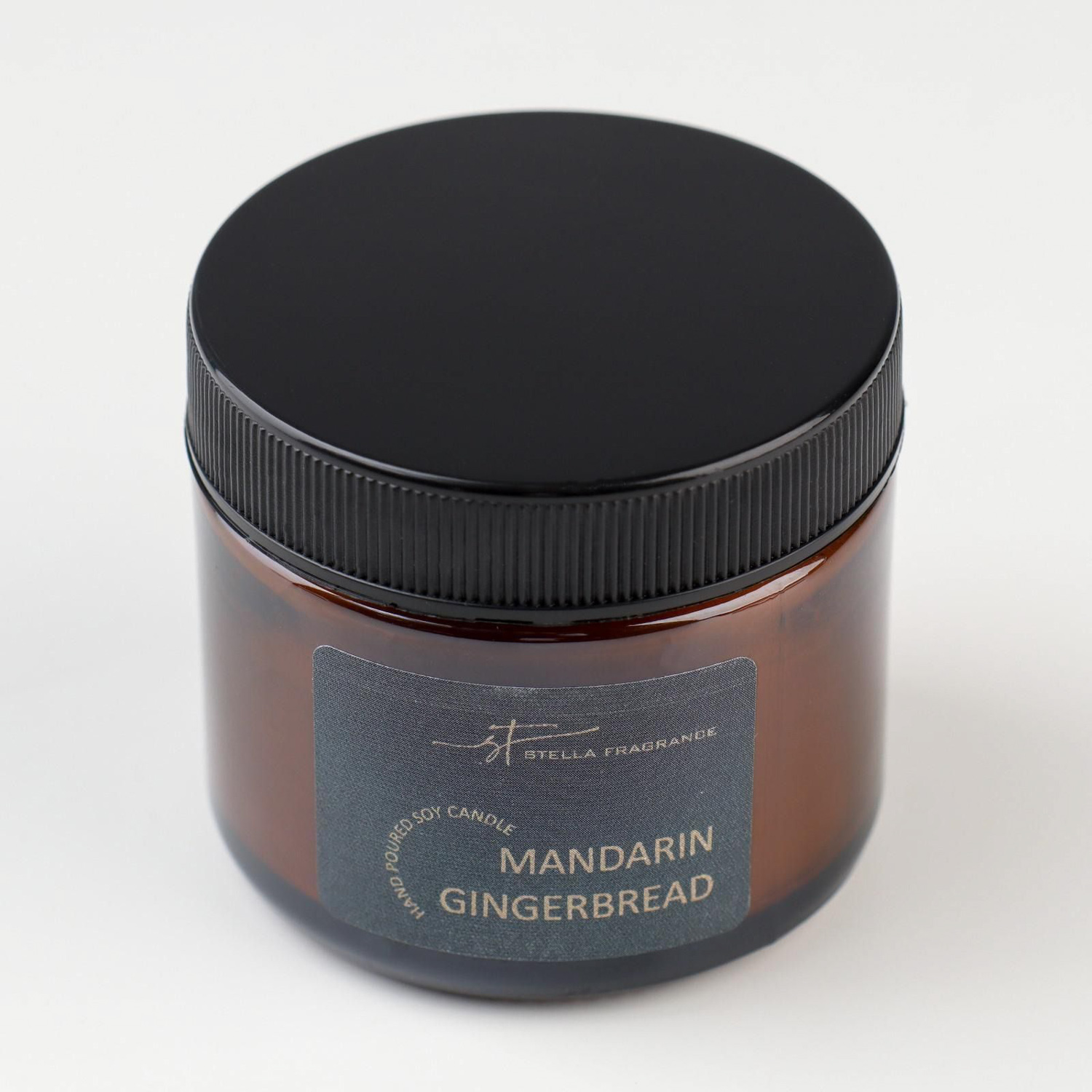 Свеча ароматическая в банке "MANDARIN GINGERBREAD",соевый воск,50 г,мандарин, пряник 7030426