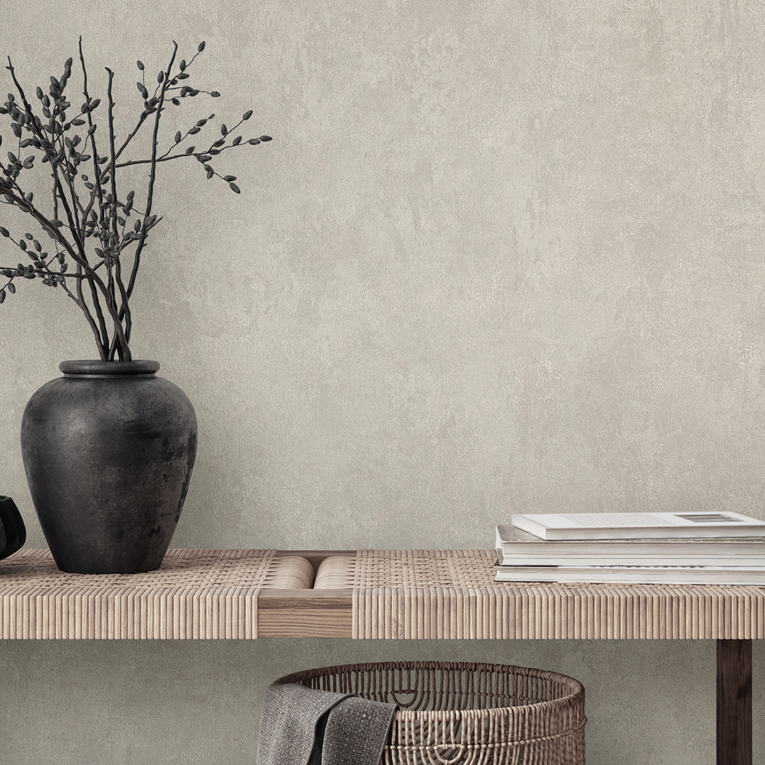 Обои  флиз RENOWA Monolit фон 38203-01 1.06*10м *6