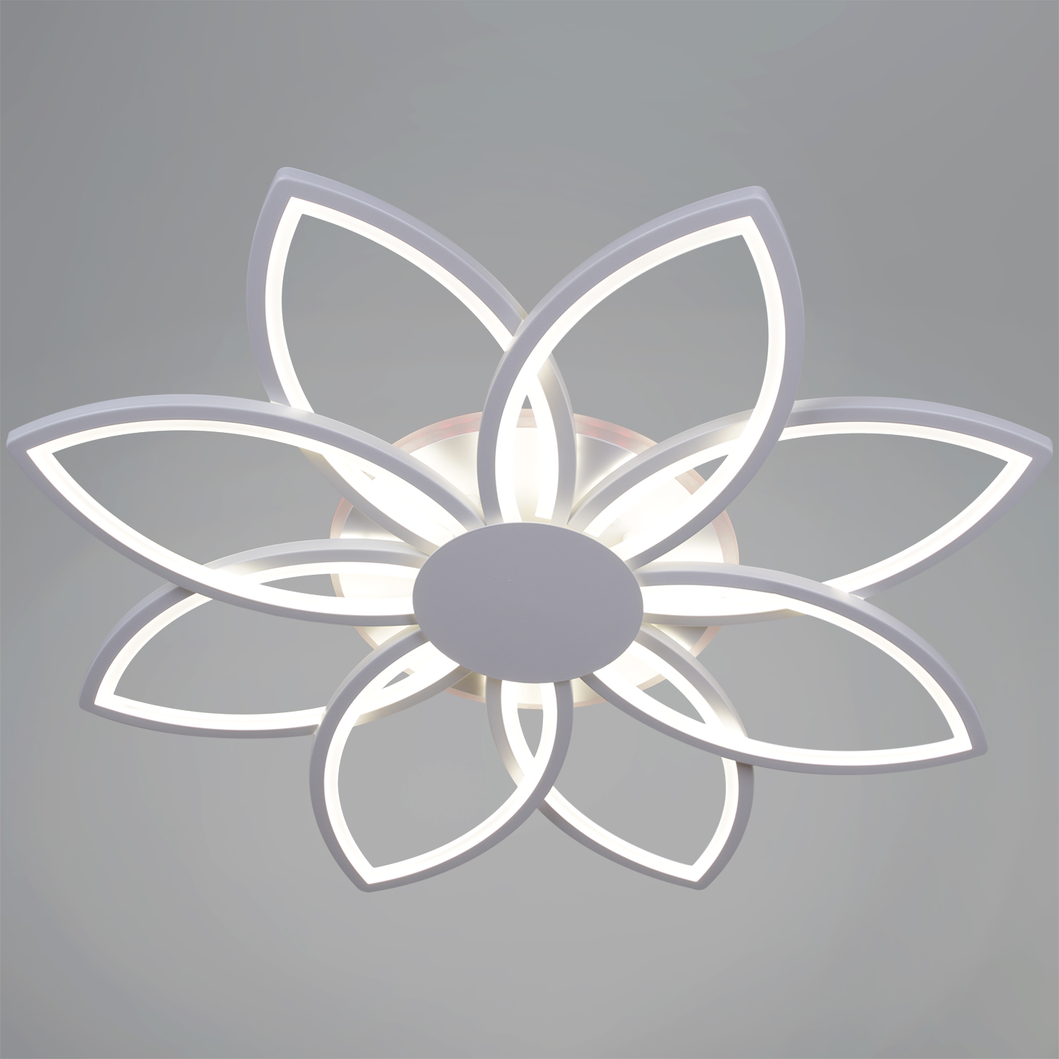 Люстра 09877-0.3-08 WH (RGB) LED ПДУ ИК ПДУ 3000-6200К S=38м2 *1