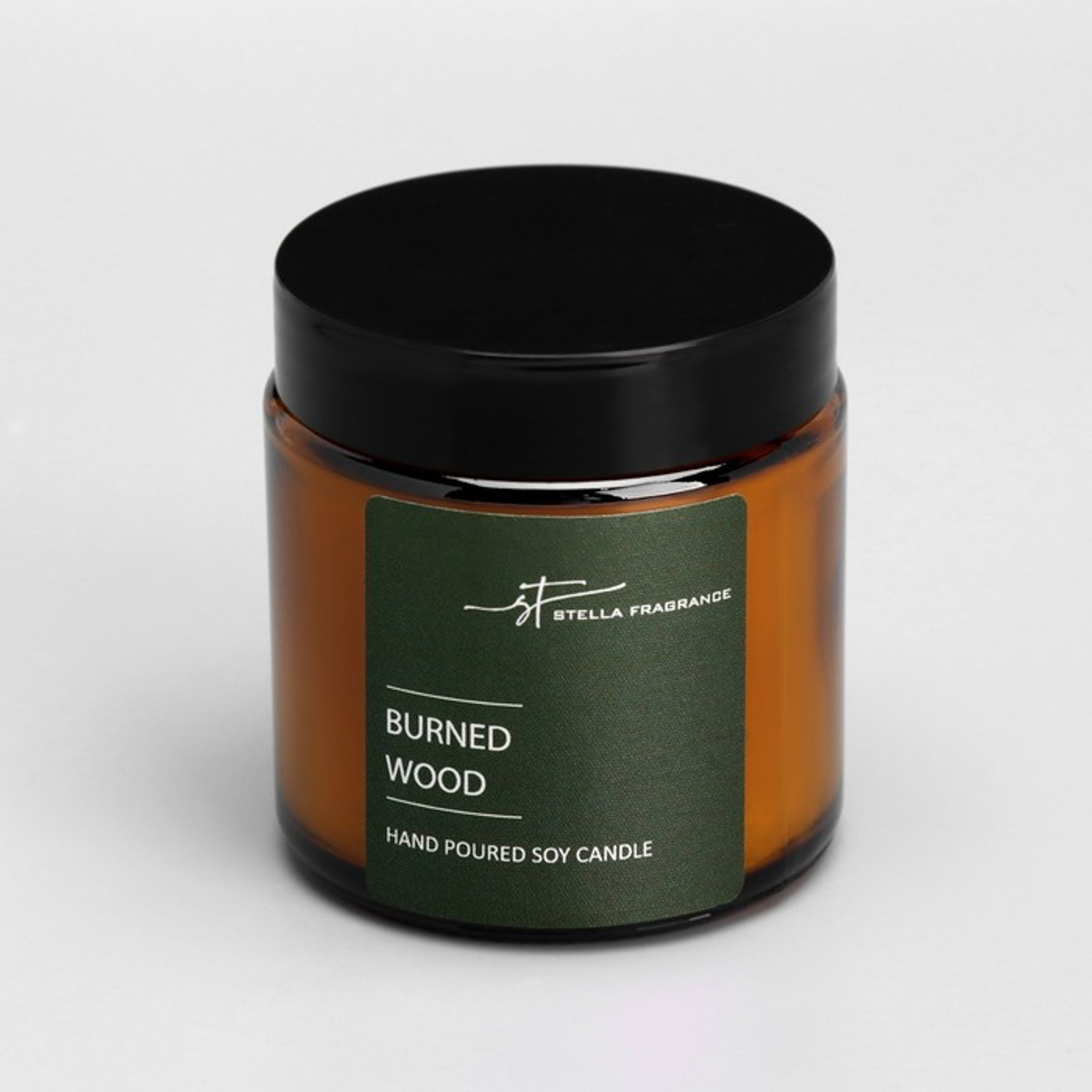 Свеча ароматическая в банке "ST Burned Wood", 90 г 9912122 Свеча ароматическая в банке "ST Burned Wood", 90 г 9912122
