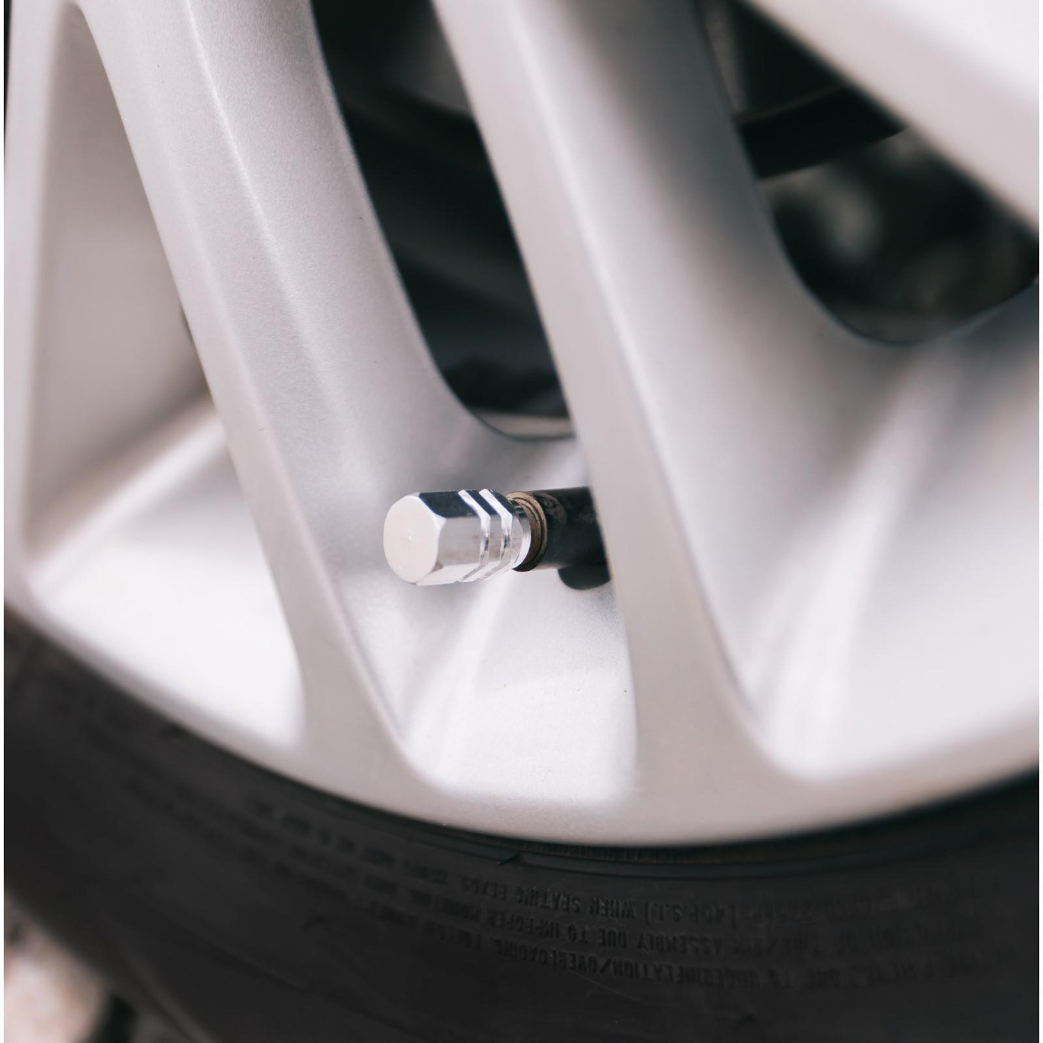 Колпачок на вентиль Torso, хром, набор 4 шт 863714