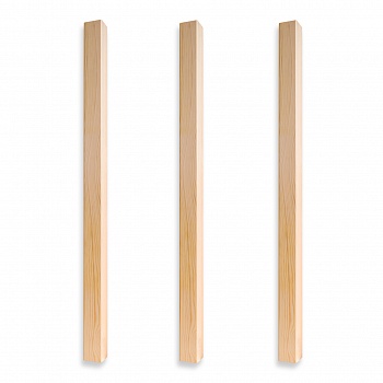 Балясина прямая 5х5х90 см Арелан, сосна, сорт экстра Балясина прямая 5х5х90 см Арелан, сосна, сорт экстра