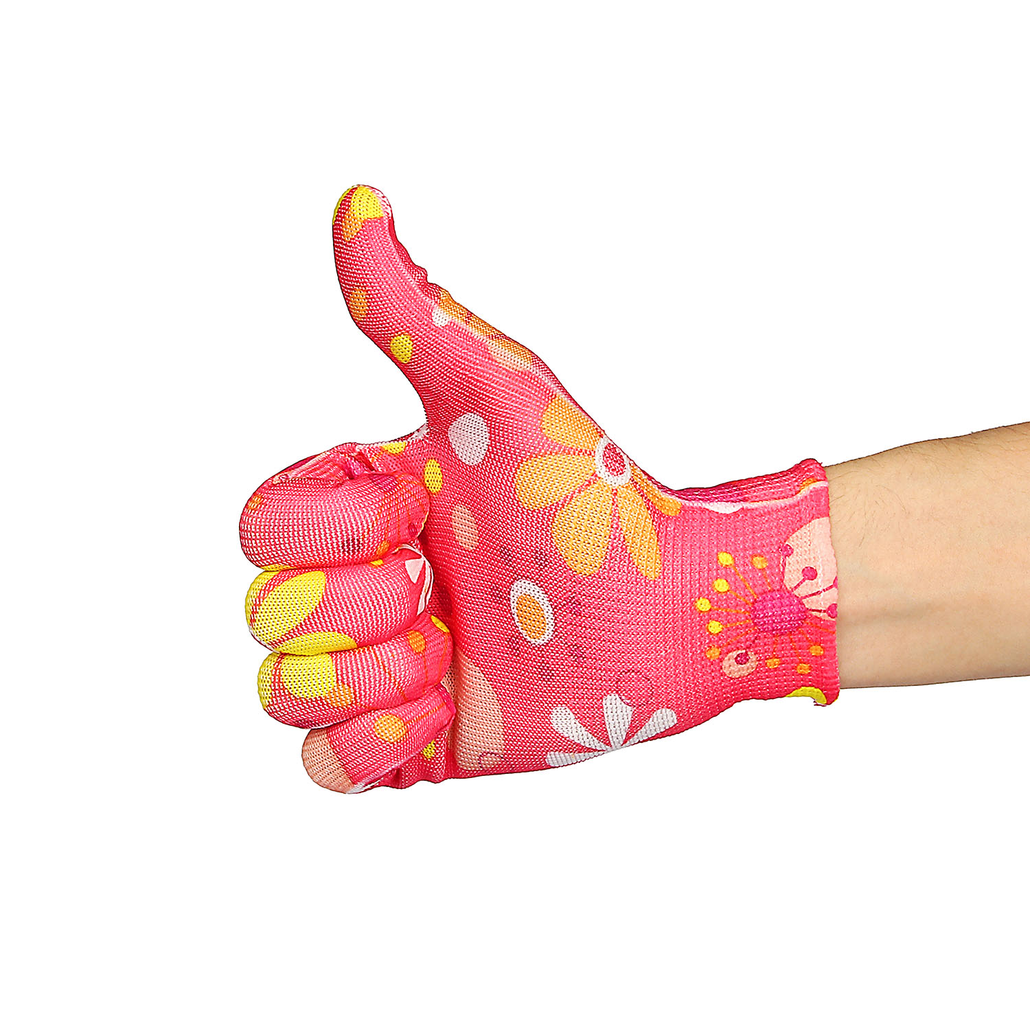 Перчатки садовые без покрытия (женские) (арт.4383) *12/120