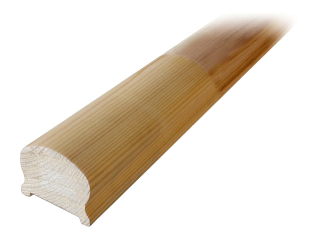 Поручень классический 5х6х300 см Арелан, сосна, сорт экстра Поручень классический 5х6х300 см Арелан, сосна, сорт экстра