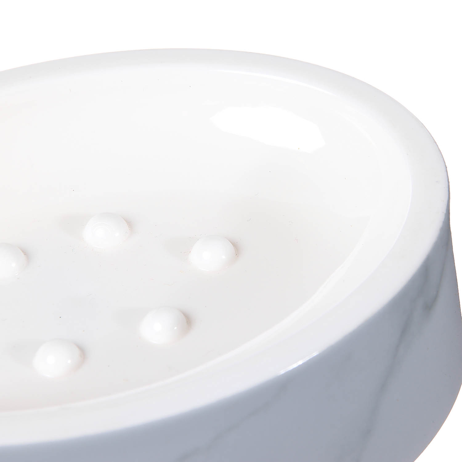 Мыльница Delphinium коллекция "Marble", пластик 106216  *1/96