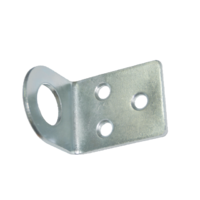 Проушина для замка гнутая 30*70 цинк б/шур Кунгур *10/200