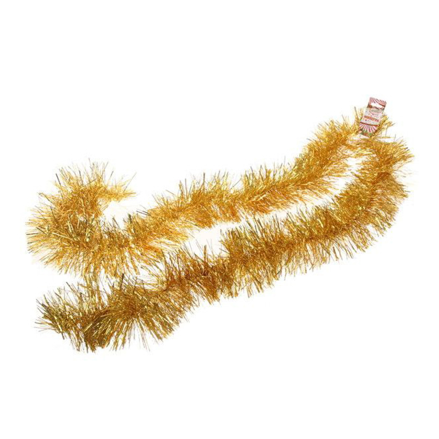 Мишура Серпантин «Искристое сияние», 200х13 см, золото