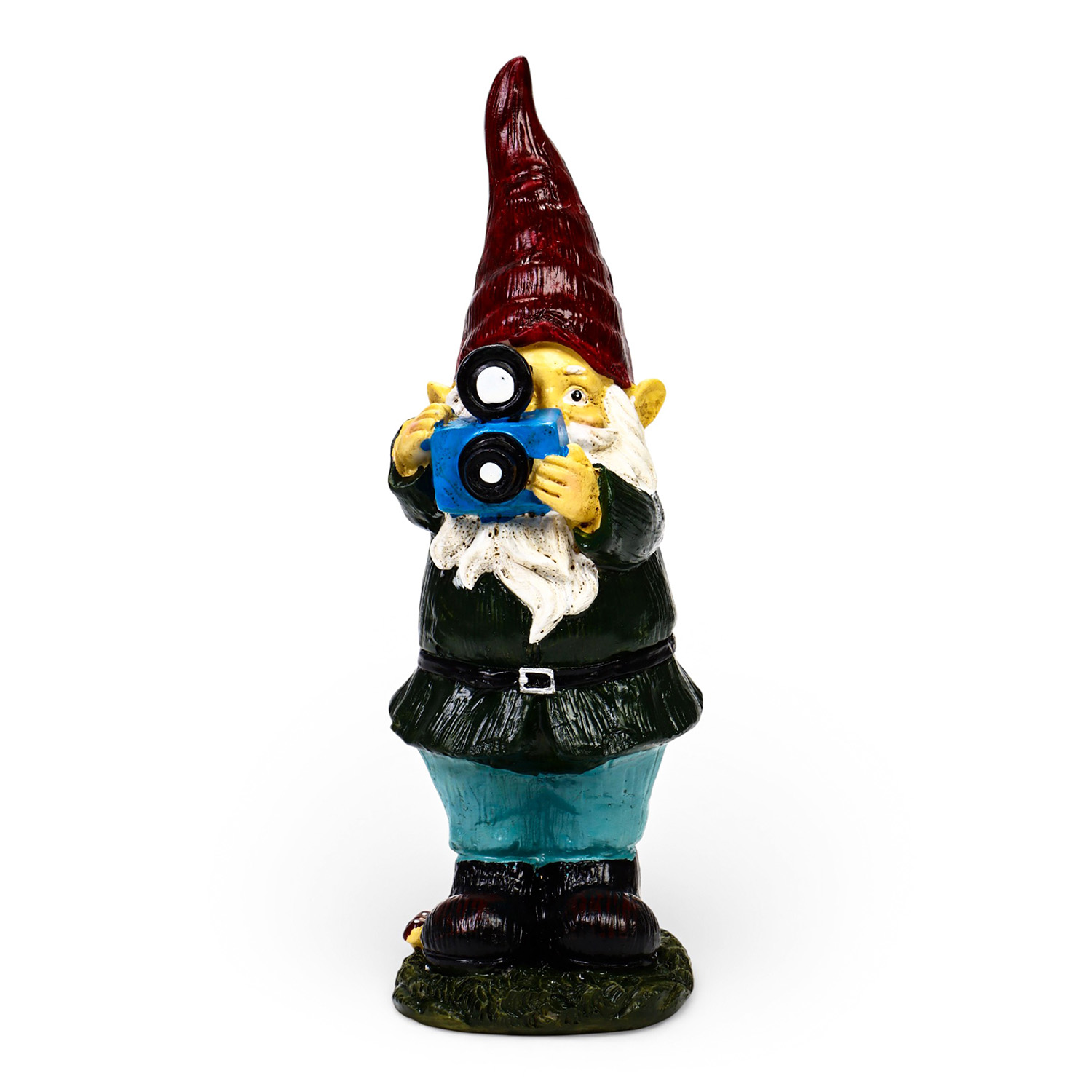 Садовая фигура "Гном фотограф" 10х10х27см 10122719