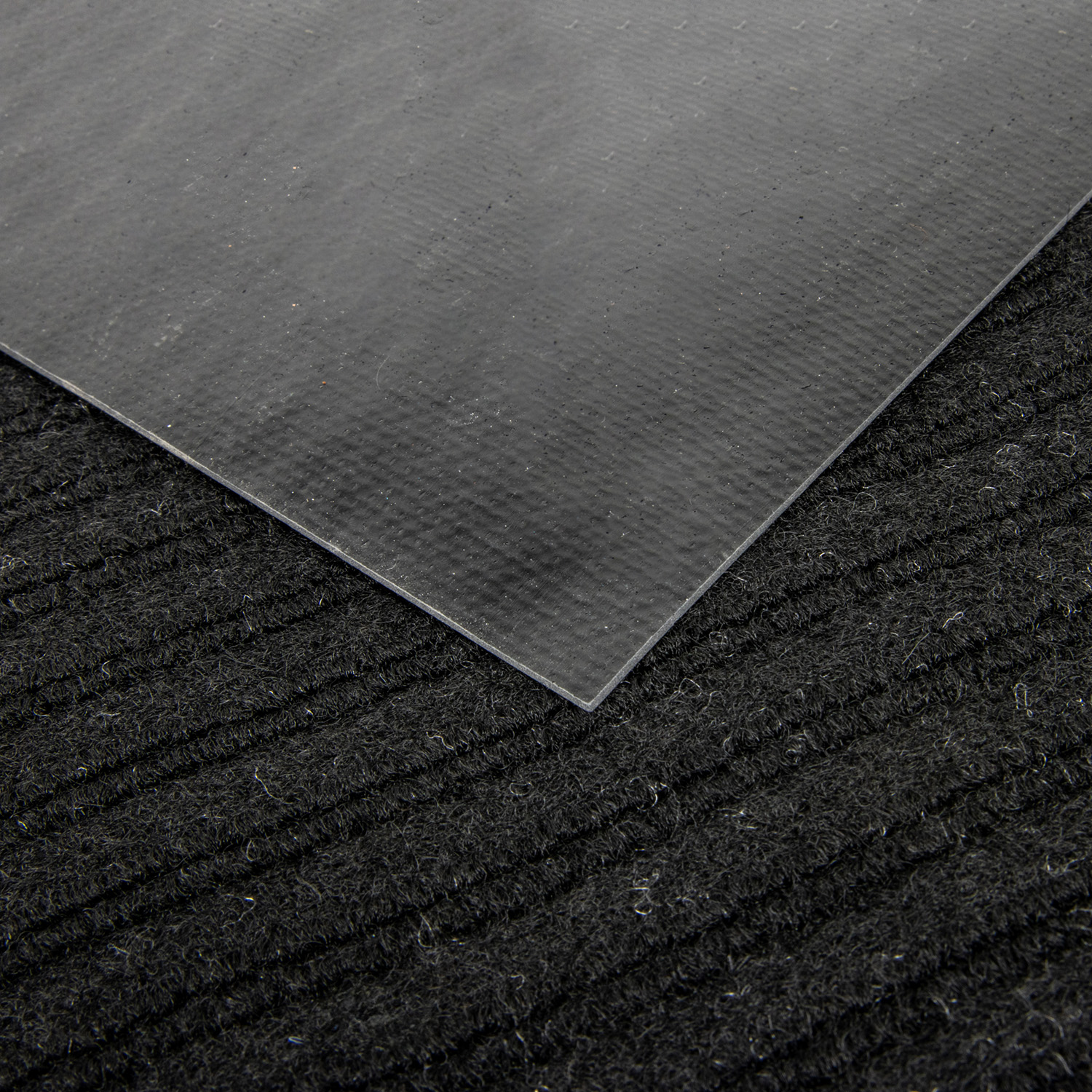 Коврик влаговпитывающий 90*120 см ребристый черный "KOVROFF" (арт.20401) *1/6 (ОП19)