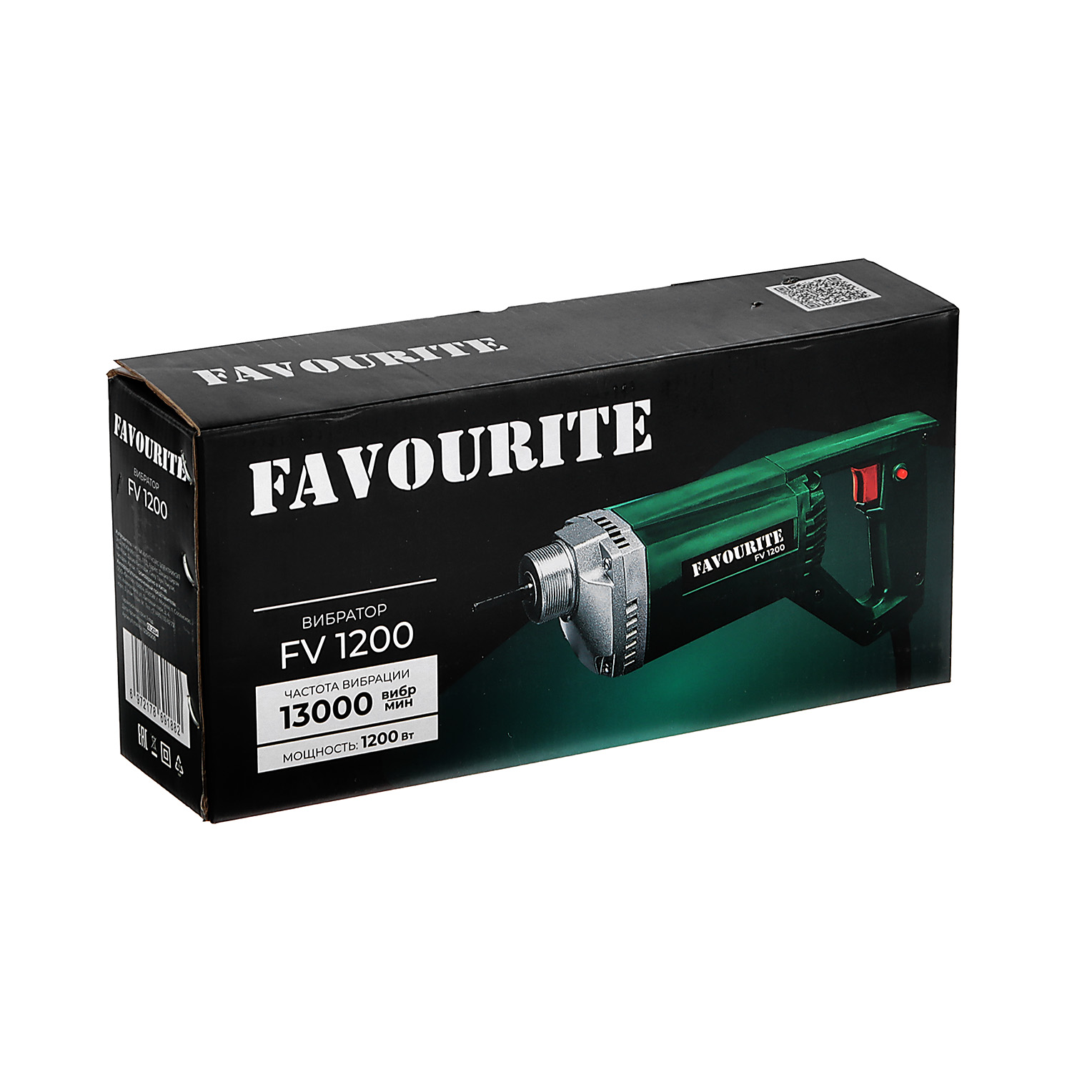 Вибратор для бетона портативный 1200Вт 13000виб/мин FV 1200 FAVOURITE *1/10 Вибратор для бетона портативный 1200Вт 13000виб/мин FV 1200 FAVOURITE *1/10