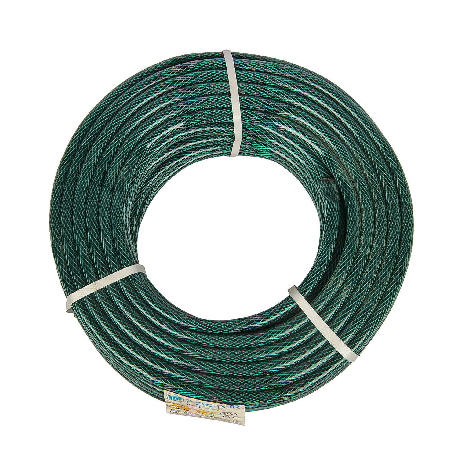 Шланг поливочный 50 м Бертулс "Росток", ПВХ, 1/2", армированный, зеленый