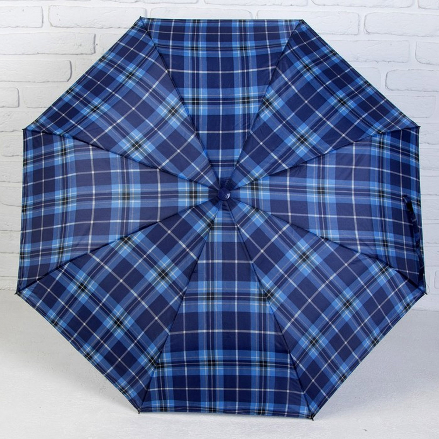 Зонт жен авт R48 3сл 8спиц клетка МИКС 235 RN 4881171