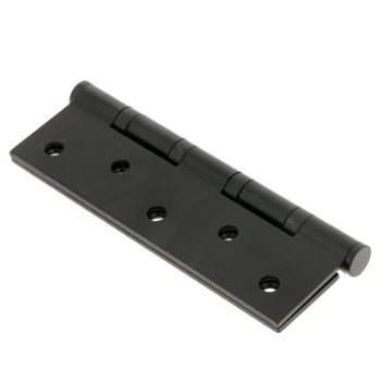 Петля универсальная 125*75*2,5мм ЧЕРНЫЙ FHP-STD (комплект 2шт.) Нора-М *1/10/50