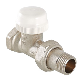 Клапан радиаторный термостатический прямой 1/2"(Ø15) М/П VALTEC VT.032.N *1/10