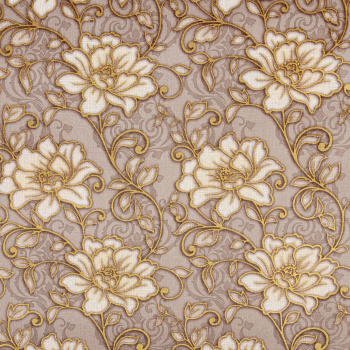 Обои дуплекс Белорусские обои Ксения-61 коричневый 519178-62 (16С2К), 0.53х10.05