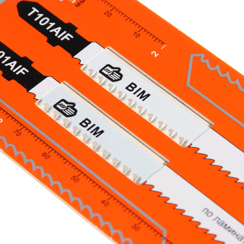 Пилки для лобзика по ламинату 100мм-шаг 1,7мм (2шт.) прям.чист.рез "888" (арт.6582510) *10/100