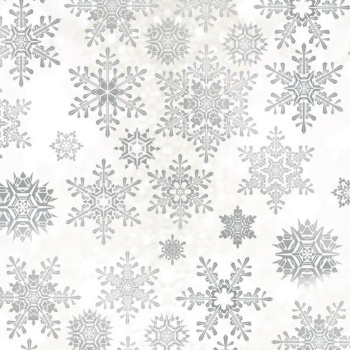 Бумага упаковочная «Снегопад», 50х70 см, серебро