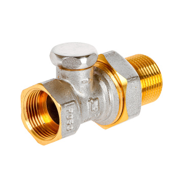 Клапан радиаторный запорный СТМ Термо, 3/4", прямой