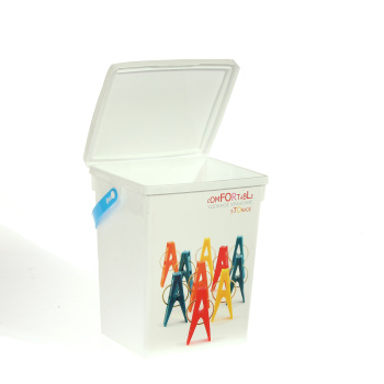 Контейнер д/хранения пластм. 5,0л хозяйственный 196х167х230мм С-49306 ("Полимербыт")*1/18