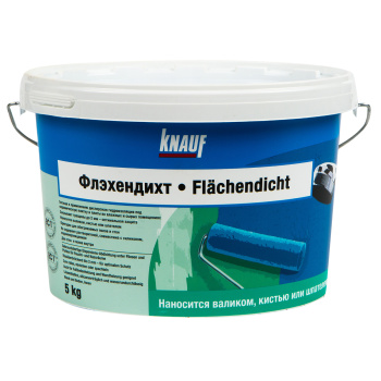 Гидроизоляция эластичная 5 кг Knauf Флэхендихт, бесшовная