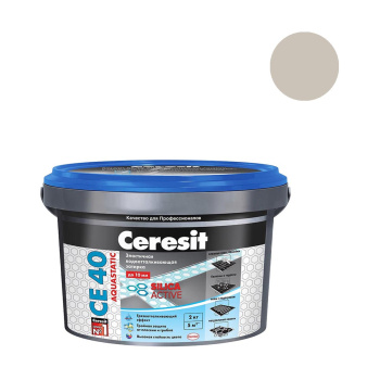 Затирка для швов 2 кг Церезит CE 40, серый Затирка для швов 2 кг Церезит CE 40, серый