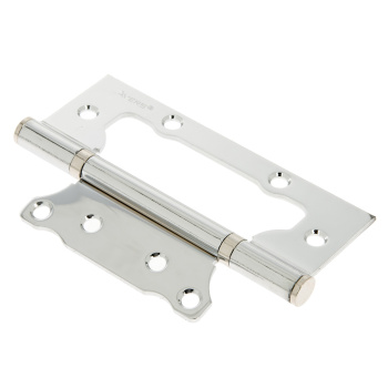 Петля без врезки 125*75*2,5мм ХРОМ CR (комплект 2шт.) AVERS *1/6/48