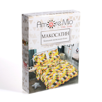 Постельное белье 2сп макосатин 21514 Vitold Amore Mio, наволочки 70*70 - 2шт *1 *