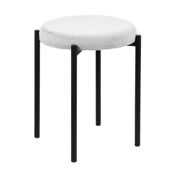 Табурет металл."Cindy" 380мм,опора металл 22мм черный КОНФЕТТИ СИЛЬВЕР*2 Табурет металл."Cindy" 380мм,опора металл 22мм черный КОНФЕТТИ СИЛЬВЕР*2