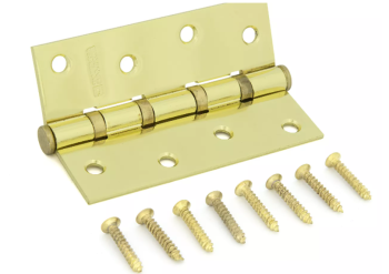 Петля универсальная ЗОЛОТО 100*70*2.5 PB Фабрика Замков *1/50/100