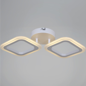 Люстра 05104-0.3-02 WH LED 3000-6000К 28W S=10м2  *1/20