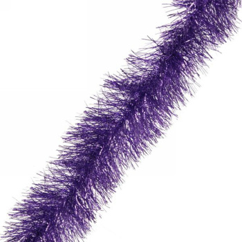 Мишура 2 м, 13 см, "Искристое сияние", фиолетовый