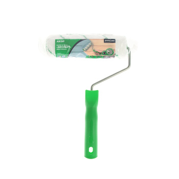 Валик микрофибра 180мм "Эксперт" d-6мм,ворс-11мм, зеленая/желт.нить (Акор)  *1/40