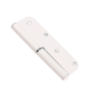 Петля полимер.ПН-110 белая левая (комплект 2 шт+саморезы) ДомоСтрой *1/150