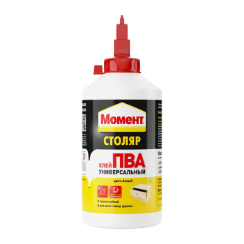Клей 750г Момент Столяр ПВА универс. 1960504 (немороз) (Хенкель) *1/9 Клей 750г Момент Столяр ПВА универс. 1960504 (немороз) (Хенкель) *1/9